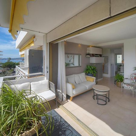 Frgk "Etoile Du Sud Terrasse Vue Mer Palm Beach" Cannes Extérieur photo