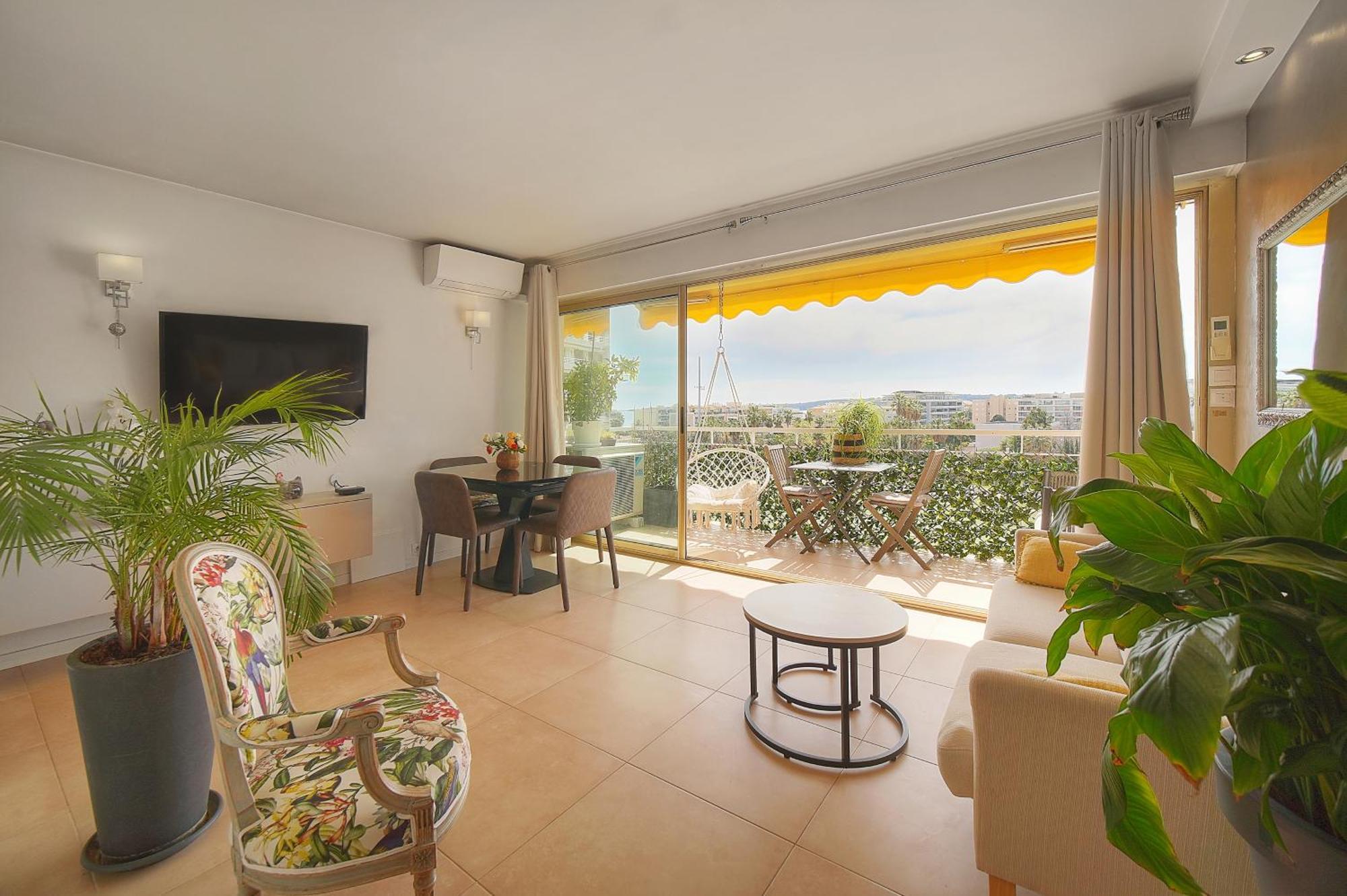 Frgk "Etoile Du Sud Terrasse Vue Mer Palm Beach" Cannes Extérieur photo