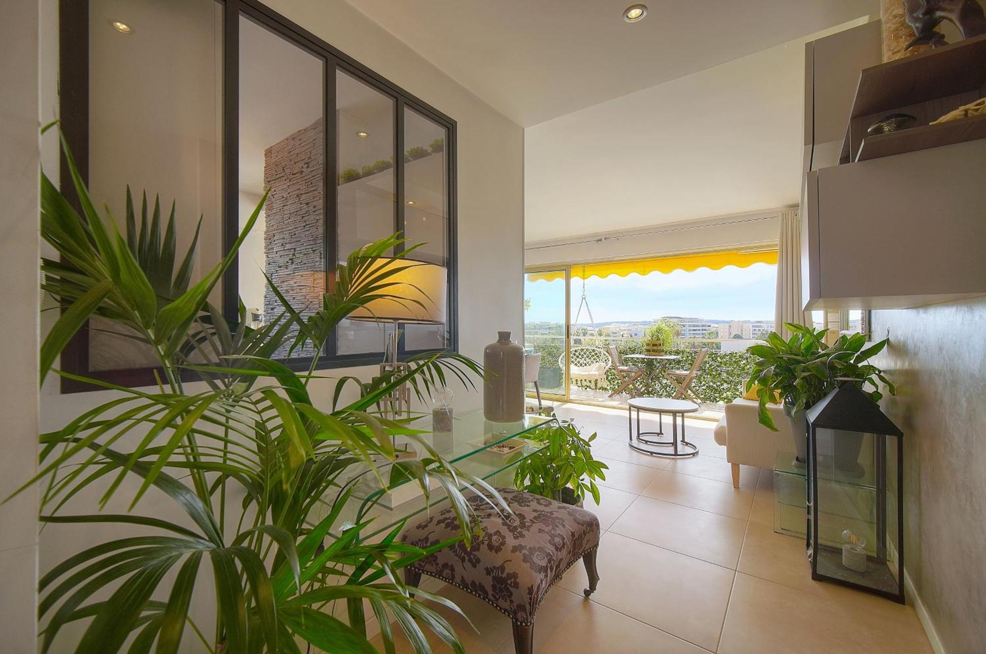 Frgk "Etoile Du Sud Terrasse Vue Mer Palm Beach" Cannes Extérieur photo