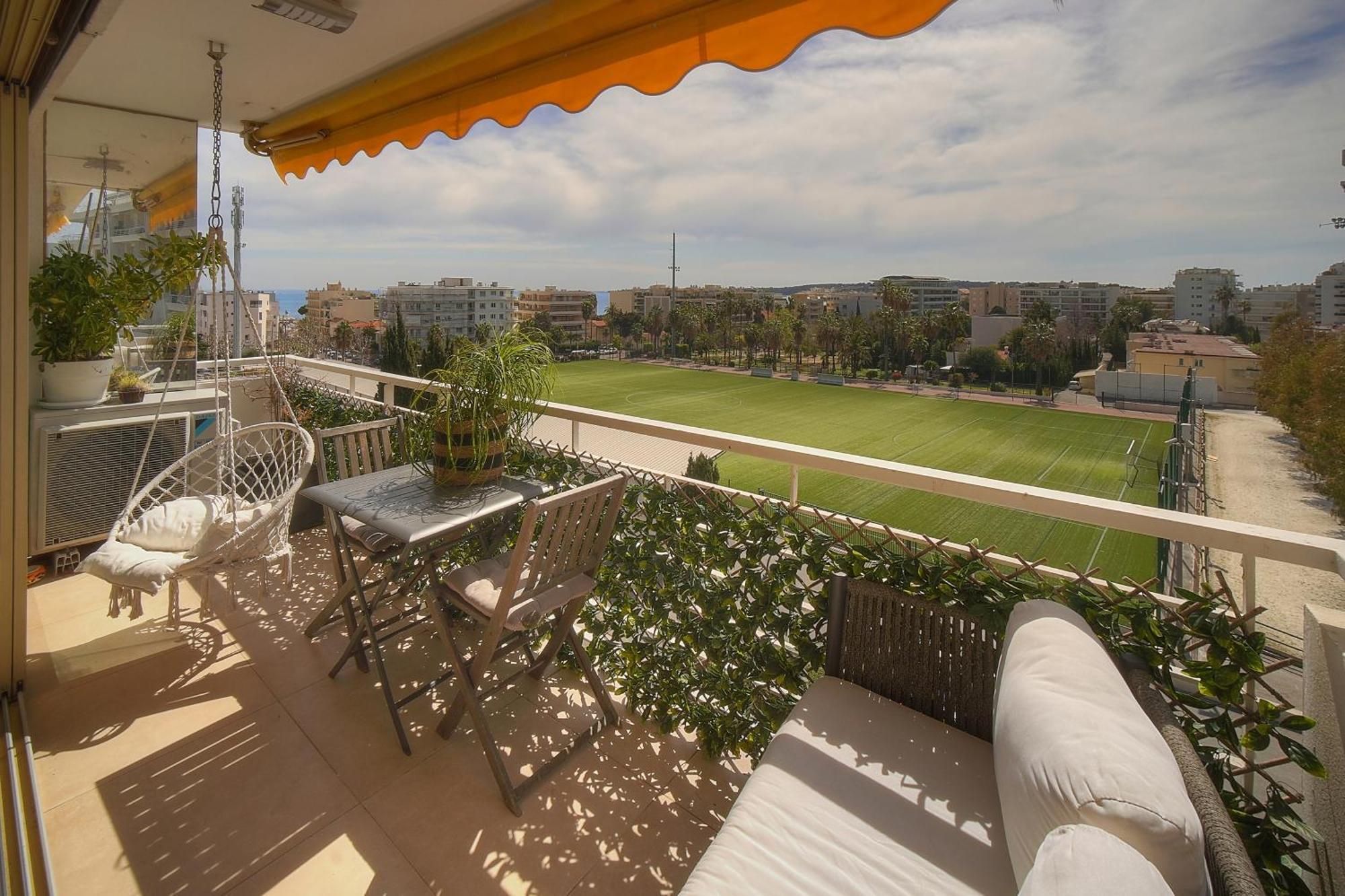 Frgk "Etoile Du Sud Terrasse Vue Mer Palm Beach" Cannes Extérieur photo