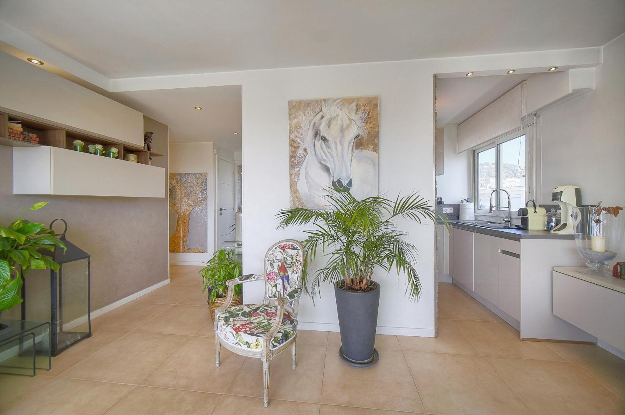 Frgk "Etoile Du Sud Terrasse Vue Mer Palm Beach" Cannes Extérieur photo