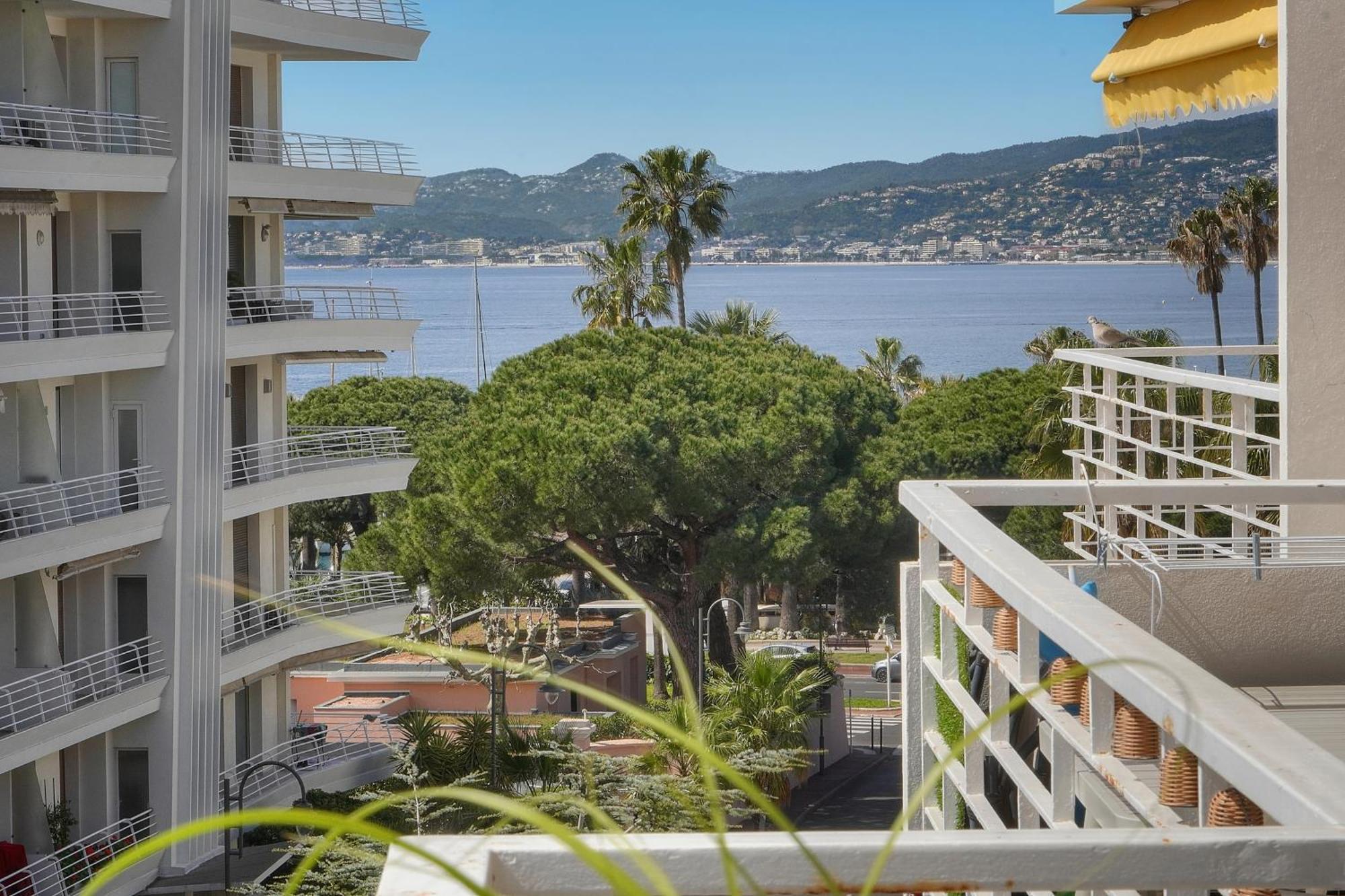 Frgk "Etoile Du Sud Terrasse Vue Mer Palm Beach" Cannes Extérieur photo